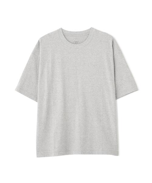 NANO universe(ナノユニバース)の「Anti Soaked(R) 汗染み防止 ミドルウェイト 7.1oz ビッグシルエットTシャツ(Tシャツ/カットソー・メンズ・トップグレー/ブルー/ブラック/ホワイト・XS/S/M/L/XL/XXL)」の15枚目の写真
