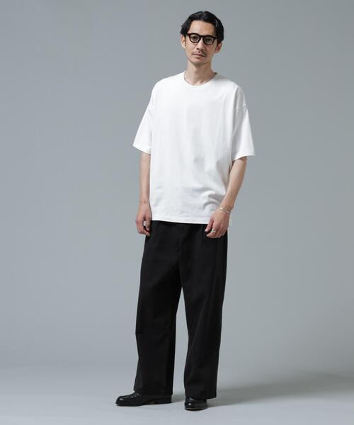 NANO universe(ナノユニバース)の「Anti Soaked(R) 汗染み防止 ミドルウェイト 7.1oz ビッグシルエットTシャツ(Tシャツ/カットソー・メンズ・トップグレー/ブルー/ブラック/ホワイト・XS/S/M/L/XL/XXL)」の21枚目の写真