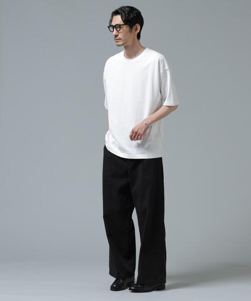 NANO universe(ナノユニバース)の「Anti Soaked(R) 汗染み防止 ミドルウェイト 7.1oz ビッグシルエットTシャツ(Tシャツ/カットソー・メンズ・トップグレー/ブルー/ブラック/ホワイト・XS/S/M/L/XL/XXL)」の22枚目の写真