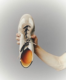 PUBLIC TOKYO（パブリックトウキョウ）の「スウェードコンビジャーマントレーナ（スニーカー）」