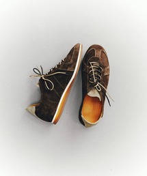 PUBLIC TOKYO | スウェードコンビジャーマントレーナ(スニーカー)