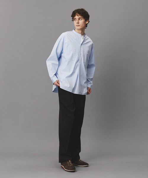 PUBLIC TOKYO（パブリックトウキョウ）の「スウェードコンビジャーマントレーナ（スニーカー・メンズ・ベージュ/ブラウン・3/2/1）」の15枚目の写真