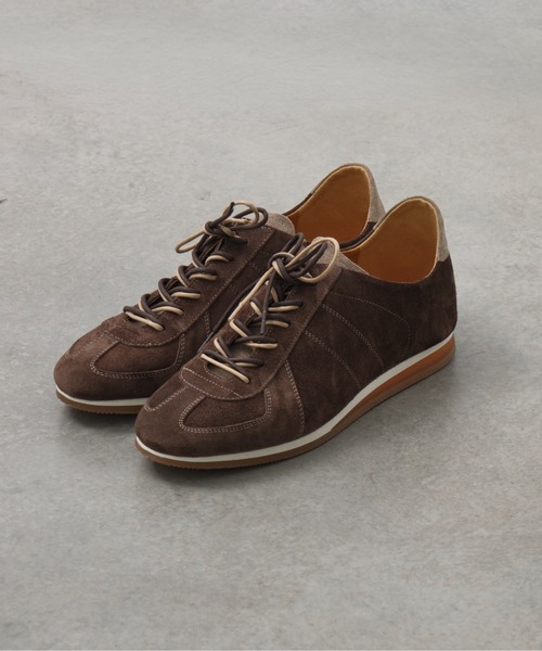 PUBLIC TOKYO（パブリックトウキョウ）の「スウェードコンビジャーマントレーナ（スニーカー・メンズ・ベージュ/ブラウン・3/2/1）」の20枚目の写真