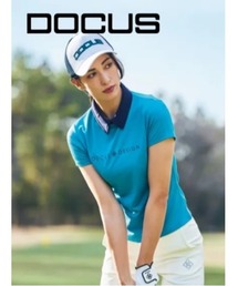 Day and Grade（デイアンドグレイド）の「DOCUS（ドゥーカス） レディース ゴルフウェア 春夏 Chibieri Shirt（チビエリシャツ）｜小襟 ゴルフシャツ（ゴルフグッズ）」