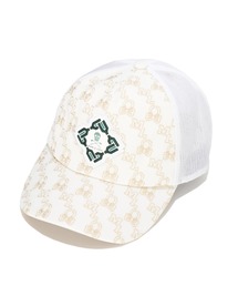 MARK & LONA | Stela Monogram Stitch Mesh Cap | MEN and WOMEN(キャップ)