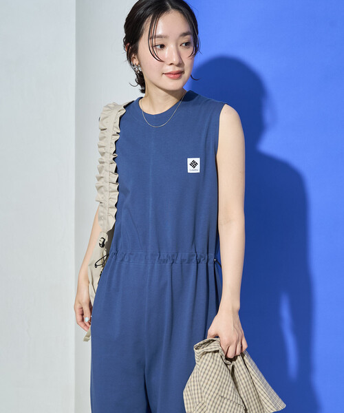 FREAK'S STORE（フリークスストア）の「限定展開 Columbia × FREAK'S STORE/コロンビア W Imperial Park Jumpsuit/インペリアルパーク ジャンプスーツ（つなぎ/オールインワン・レディース・ベージュ/ネイビー/ブラック/チャコールグレー・SMALL/MEDIUM）」の9枚目の写真