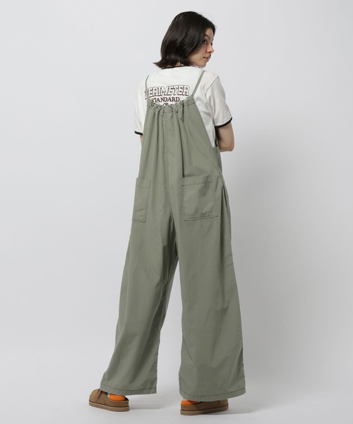 niko and...（ニコアンド）の「モンスターギャザーサロペット（サロペット/オーバーオール・レディース・カーキ/チャコール/ピンク・FREE）」の19枚目の写真