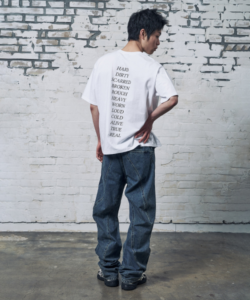 PEID(ペイド)の「PD GANGSTER 半袖Tシャツ ホワイト(Tシャツ/カットソー・レディース・ホワイト・2/3/4/5/6/1)」の5枚目の写真