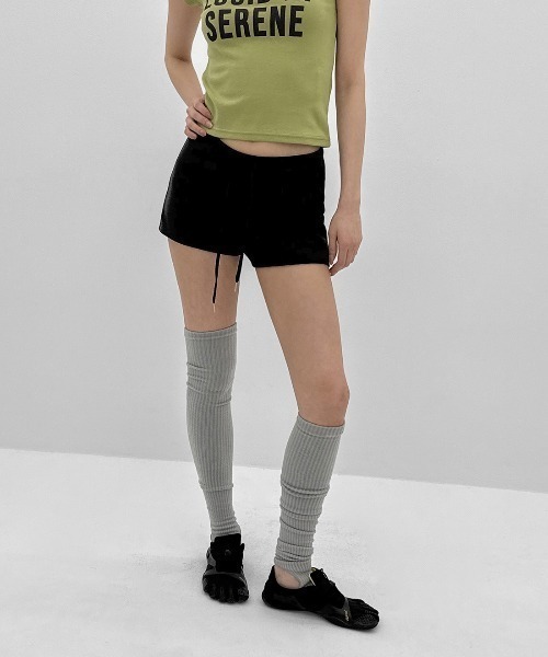 BLACKUP（ブラックアップ）の「[MADE] ジャニスマイクロショートバンディングパンツ（その他パンツ・レディース・ブラック・SMALL/MEDIUM/LARGE）」の6枚目の写真