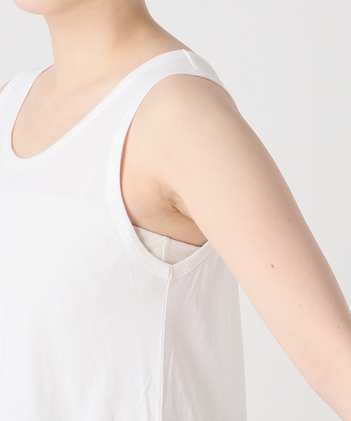JOURNAL STANDARD（ジャーナルスタンダード）の「《追加2》レースヘムシアータンク（Tシャツ/カットソー・レディース・ホワイト/ブラック・FREE）」の22枚目の写真