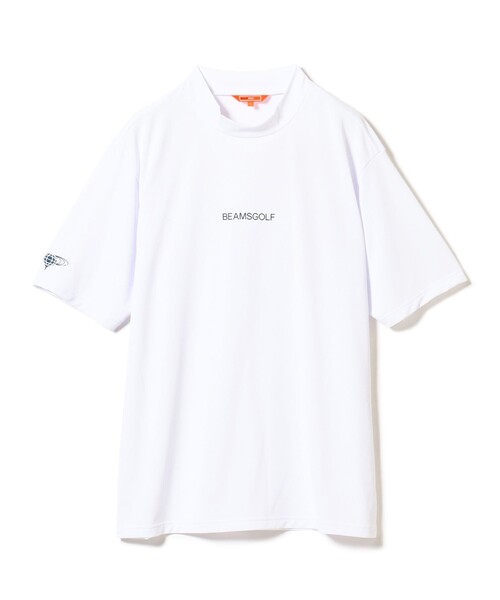 BEAMS GOLF(ビームスゴルフ)の「ORANGE LABEL / バックプリント ロゴモックネックシャツ(吸水速乾・UVカット)(Tシャツ/カットソー・メンズ・ホワイト/ネイビー/グレー・M/L/S/XL)」の13枚目の写真