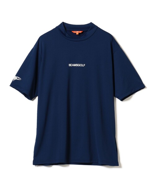 BEAMS GOLF(ビームスゴルフ)の「ORANGE LABEL / バックプリント ロゴモックネックシャツ(吸水速乾・UVカット)(Tシャツ/カットソー・メンズ・ホワイト/ネイビー/グレー・M/L/S/XL)」の15枚目の写真