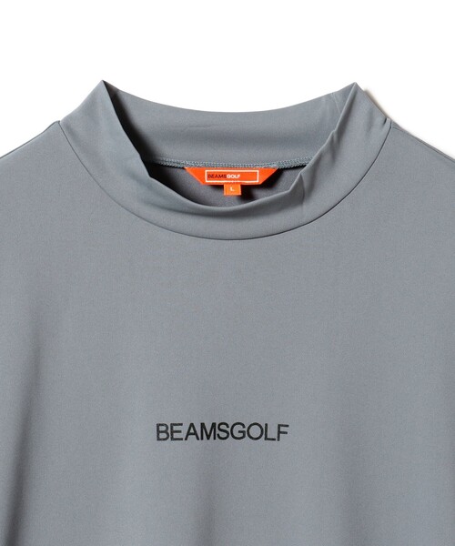 BEAMS GOLF(ビームスゴルフ)の「ORANGE LABEL / バックプリント ロゴモックネックシャツ(吸水速乾・UVカット)(Tシャツ/カットソー・メンズ・ホワイト/ネイビー/グレー・M/L/S/XL)」の16枚目の写真