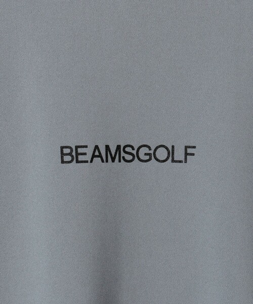 BEAMS GOLF(ビームスゴルフ)の「ORANGE LABEL / バックプリント ロゴモックネックシャツ(吸水速乾・UVカット)(Tシャツ/カットソー・メンズ・ホワイト/ネイビー/グレー・M/L/S/XL)」の17枚目の写真