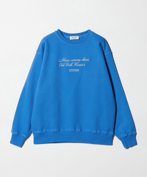 別注】＜OLD FOLK HOUSE＞クルーネック スウェット（Tシャツ