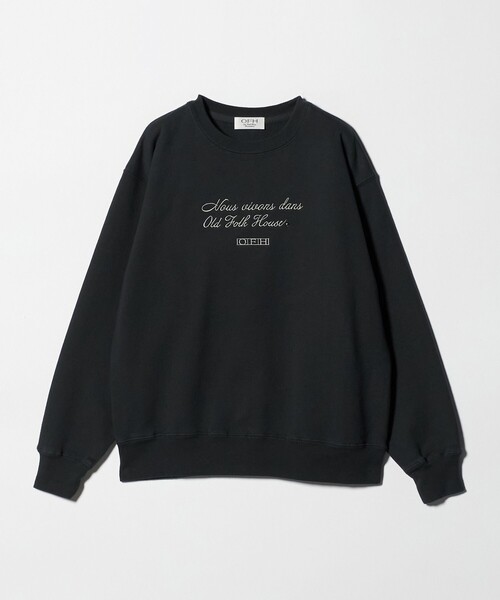 セール】【別注】＜OLD FOLK HOUSE＞クルーネック スウェット（Tシャツ