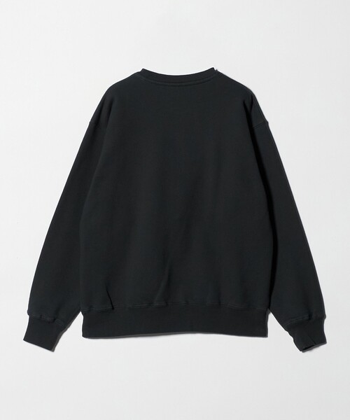 OLD FOLK HOUSE（オールドフォークハウス）の「【別注】＜OLD FOLK HOUSE＞クルーネック スウェット（Tシャツ/カットソー・メンズ・ブラック/ロイヤルブルー・3/2）」の9枚目の写真