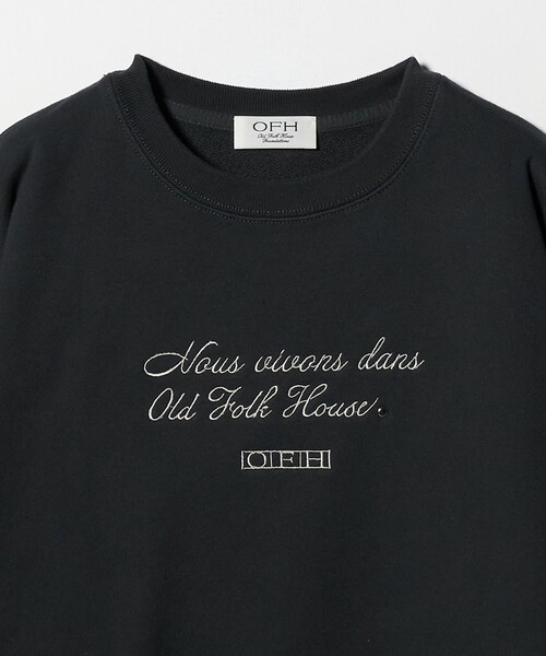 セール】【別注】＜OLD FOLK HOUSE＞クルーネック スウェット（Tシャツ