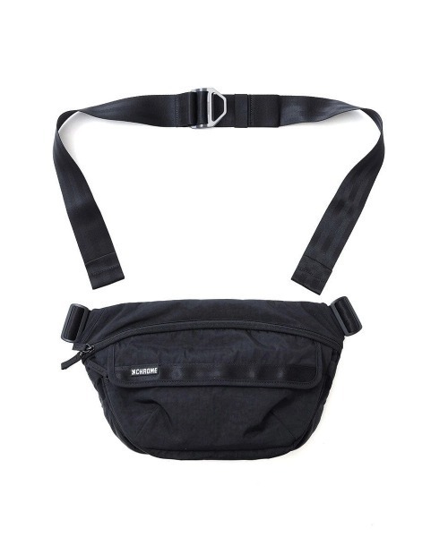 go slow caravan（ゴースローキャラバン）の「CHROME/クローム　BOT FLAP SLING 5L（ボディバッグ/ウエストポーチ・メンズ・ブラック・FREE）」の7枚目の写真