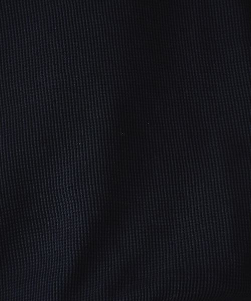 Adoon plain(アドーンプレーン)の「Snap Button Thermal Henry Neck T / スナップボタンサーマルヘンリーネックT(Tシャツ/カットソー・メンズ・ブラック/ライトグレー/レッド・LARGE/MEDIUM)」の11枚目の写真
