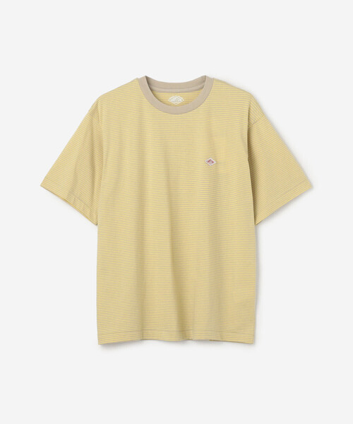 DANTON(ダントン)の「DANTON | ボーダー クルーネックTシャツ WOMEN(Tシャツ/カットソー・レディース・レッド系その他/イエロー系その他/ブルー系その他5・M/S)」の4枚目の写真