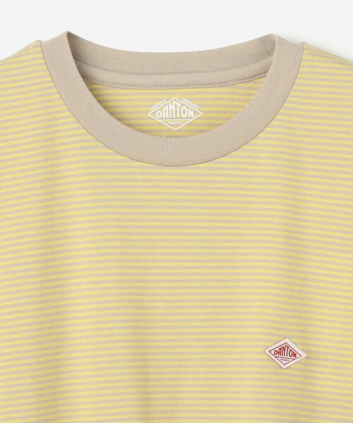 DANTON(ダントン)の「DANTON | ボーダー クルーネックTシャツ WOMEN(Tシャツ/カットソー・レディース・レッド系その他/イエロー系その他/ブルー系その他5・M/S)」の6枚目の写真