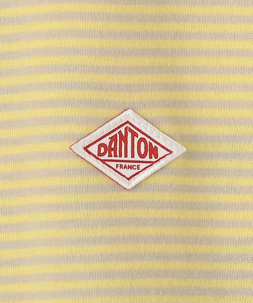 DANTON(ダントン)の「DANTON | ボーダー クルーネックTシャツ WOMEN(Tシャツ/カットソー・レディース・レッド系その他/イエロー系その他/ブルー系その他5・M/S)」の9枚目の写真