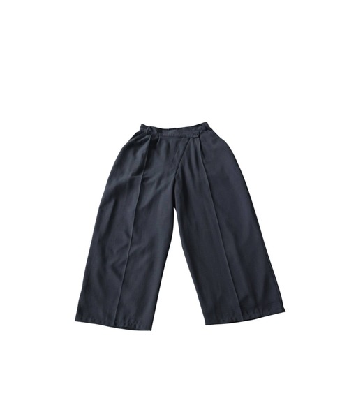 antiqua(アンティカ)の「リネンライク ワイドパンツ(その他パンツ・レディース・ベージュ/ブルー系その他/マスタード/ブラック・MEDIUM/LARGE)」の11枚目の写真