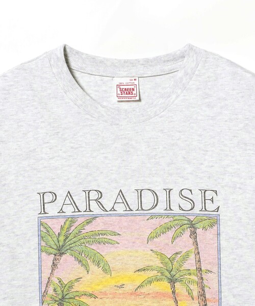 SCREEN STARS(スクリーンスターズ)の「【別注】SCREEN STARS / Print T-shirts(Tシャツ/カットソー・メンズ・イエロー/ライトグレー/ホワイト/チャコールグレー・SMALL/X-LARGE/LARGE/MEDIUM)」の9枚目の写真