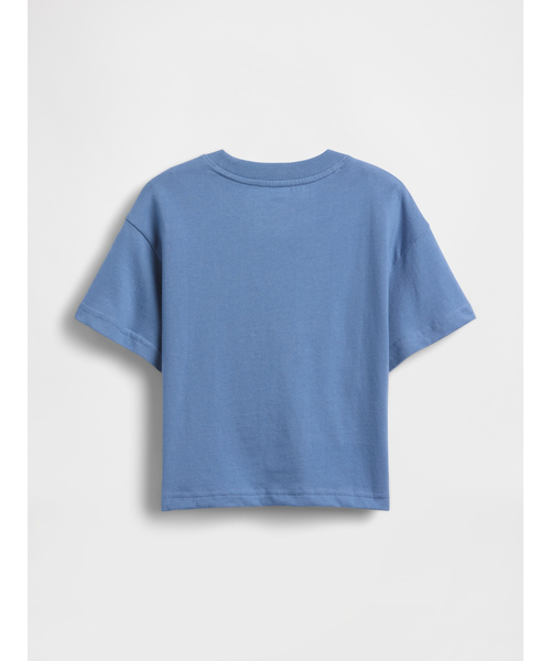 GAP(ギャップ)の「オーバーサイズ グラフィックTシャツ (幼児・ベビー)(Tシャツ/カットソー・キッズ・ライトブルー/ブルー/オフホワイト・100cm/95cm/90cm/80cm/110cm/105cm)」の5枚目の写真