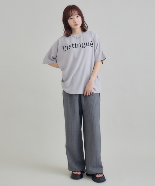 RU.TI.LE(ルチル)の「【RU.TI.LE】Tストライプイージーパンツ(その他パンツ・レディース・ベージュ/グレー・MEDIUM)」の4枚目の写真