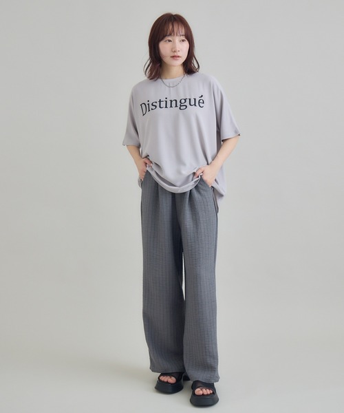 RU.TI.LE(ルチル)の「【RU.TI.LE】Tストライプイージーパンツ(その他パンツ・レディース・ベージュ/グレー・MEDIUM)」の5枚目の写真