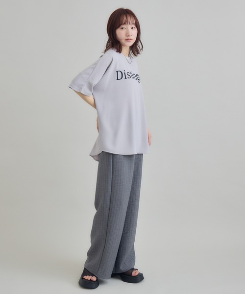 RU.TI.LE(ルチル)の「【RU.TI.LE】Tストライプイージーパンツ(その他パンツ・レディース・ベージュ/グレー・MEDIUM)」の7枚目の写真