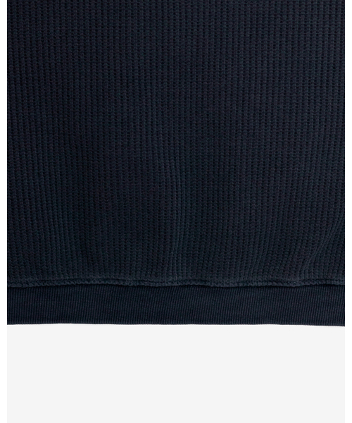 INEXCIS(イネクシス)の「ピグメントワッフルボタンTシャツ (ネイビー)(Tシャツ/カットソー・メンズ・その他・ONE SIZE)」の3枚目の写真