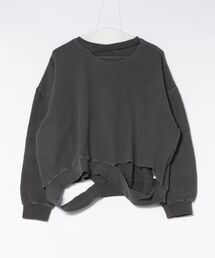 綿100 オニワッフル ロンT