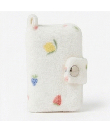 SONNETOFNIGHT（ソネットオブナイト）の「リトルブック カード財布 可愛いファブリック キーリング (12色)（札入れ/マネークリップ）」