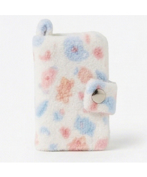 SONNETOFNIGHT（ソネットオブナイト）の「リトルブック カード財布 可愛いファブリック キーリング (12色)（札入れ/マネークリップ）」