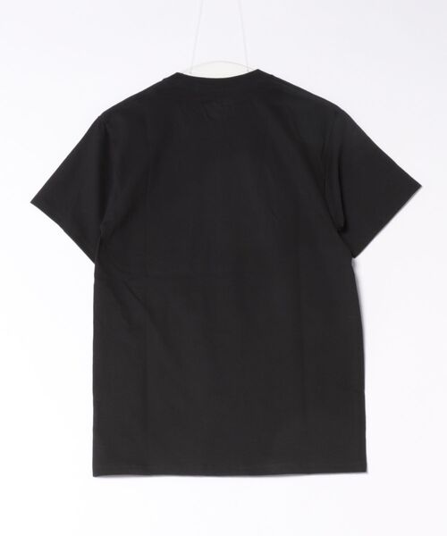 Champion(チャンピオン)の「【CHAMPION】ワンポイント半袖Tシャツ コットン(Tシャツ/カットソー・メンズ・ブラック/ホワイト・M/L/XL/S)」の3枚目の写真