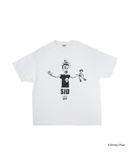 VARIEGATOR(ヴァリゲイター)の「≪追加2≫VARIEGATOR / ヴァリゲイター Sid Phillip Surprised/Tee(Tシャツ/カットソー・レディース・ホワイト/ブラック・MEDIUM/LARGE/SMALL)」の1枚目の写真