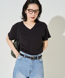 限定展開 <抗菌防臭・接触冷感>MINT(ミント) Vネック 半袖 Tシャツ
