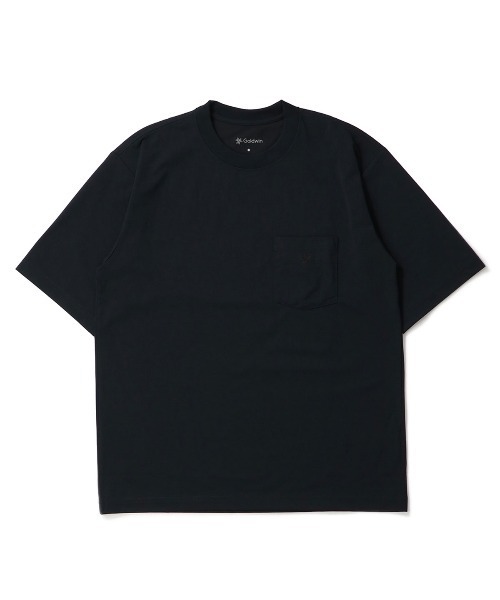 GOLDWIN（ゴールドウィン）の「GOLDWIN Oversized Pocket T-shirt ゴールドウィン オーヴァーサイズドポケットティーシャツ（Tシャツ/カットソー・メンズ・ホワイト/ブラック・3/2/4）」の2枚目の写真