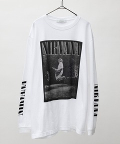 アーティストロングスリーブTシャツ（NIRVANA ／ LIVE AT READING）