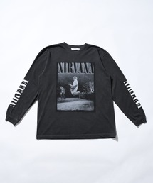 Johnbull（ジョンブル）の「アーティストロングスリーブTシャツ（NIRVANA ／ LIVE AT READING）（Tシャツ/カットソー）」