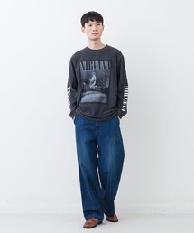 Johnbull（ジョンブル）の「アーティストロングスリーブTシャツ（NIRVANA ／ LIVE AT READING）（Tシャツ/カットソー）」