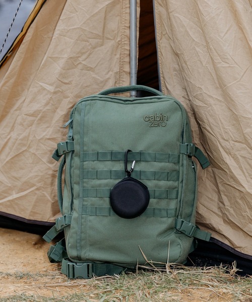 CABINZERO(キャビンゼロ)の「【CABINZERO/キャビンゼロ】 MILITARY 44L / バックパック リュック(バックパック/リュック・メンズ・ライトグレー/ワインレッド/グリーン/ブルーパープル・FREE)」の19枚目の写真