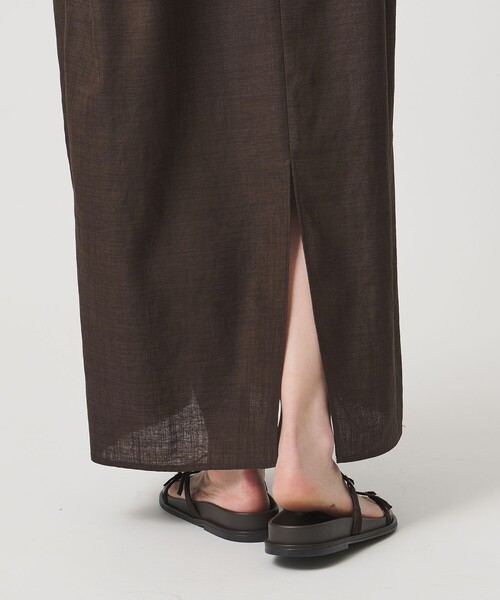 MARW UNITED ARROWS（マルゥ ユナイテッドアローズ）の「＜MARW UNITED ARROWS＞タック ドレープ ワンピース UVカット・接触冷感（ワンピース・レディース・ダークグレー/ネイビー/ダークブラウン・34/36/38）」の16枚目の写真
