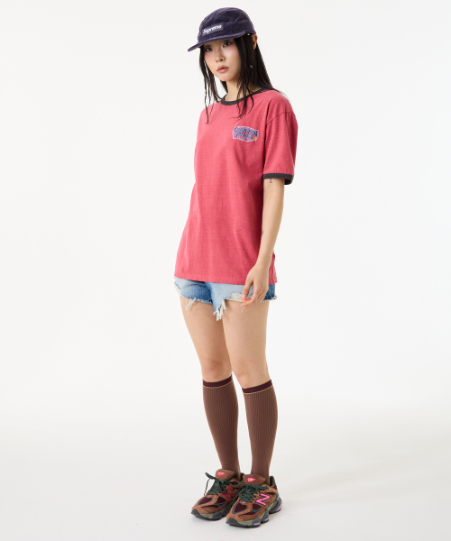 UNKNOWN PLANET(アンノウンプラネット)の「ヴィンテージダメージカットオフショーツブルー(その他パンツ・レディース・その他・SMALL/MEDIUM/LARGE)」の15枚目の写真