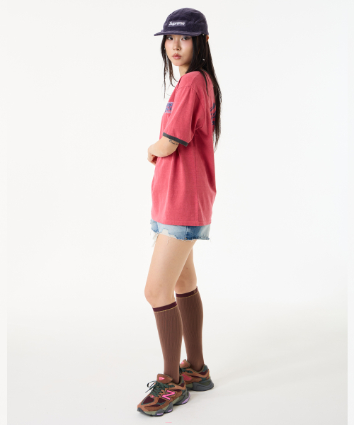 UNKNOWN PLANET(アンノウンプラネット)の「ヴィンテージダメージカットオフショーツブルー(その他パンツ・レディース・その他・SMALL/MEDIUM/LARGE)」の18枚目の写真