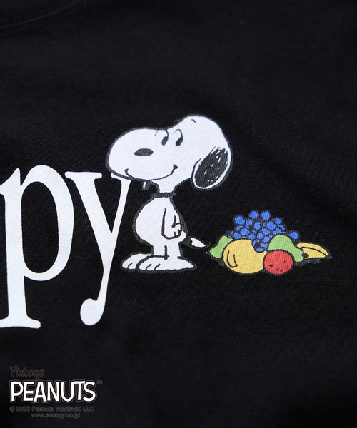 le cercle ADAM ET ROPE'(ルセルクルアダムエロペ)の「PEANUTS × FRUITOFTHEROOM Tシャツ(Tシャツ/カットソー・レディース・ブラック/ホワイト・FREE)」の14枚目の写真