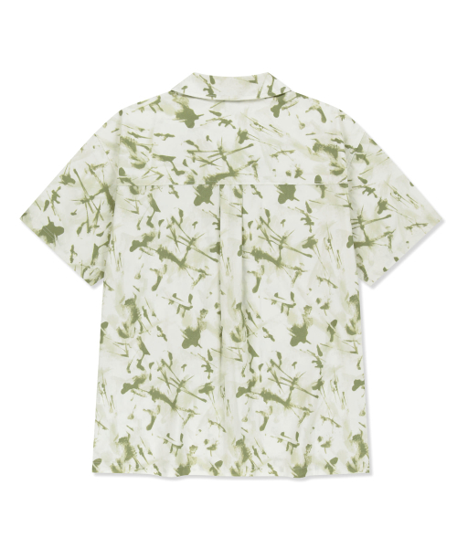 BROWNBREATH(ブラウンブレス)の「HAWAIIAN PATTERN TAG HALF SHIRT - KHAKI(シャツ/ブラウス・レディース・その他・SMALL/MEDIUM/LARGE/X-LARGE)」の2枚目の写真